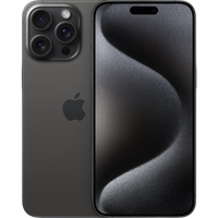 iPhone 15 Pro Max - Titane noir 